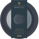 MasterClass 3in1 Lid, Saucepan Lid, Glass and Heat-Resistant Silicone, 16 cm/18 cm/20 cm, Black