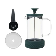 La Cafetière Zero 3 Cup/350ml, Green, Coffee No Mess French Press