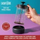 La Cafetière Zero 3 Cup/350ml, Green, Coffee No Mess French Press