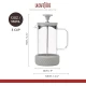 La Cafetière Zero 3 Cup /350ml Cafetiere Latte, Coffee No Mess French Press