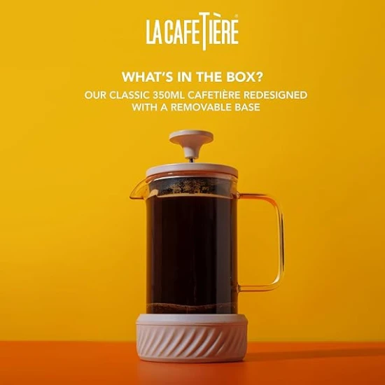 La Cafetière Zero 3 Cup /350ml Cafetiere Latte, Coffee No Mess French Press