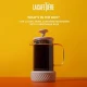 La Cafetière Zero 3 Cup /350ml Cafetiere Latte, Coffee No Mess French Press