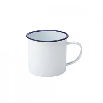 Utopia Eagle Enamel Mug, 135 ml, (8cm)