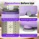 Cordless & Rechargeable Underwear Washer with Laundry Cup – 2 Liters Rechargeable Mini Washing Machine for Bras, Socks & Delicates