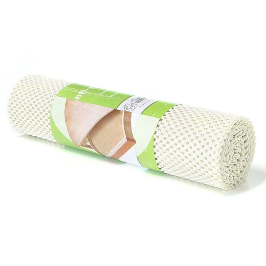 VZ Drawer Liners Washable Drawer and Shelf Liners, Non-Slip Non-Adhesive for Kitchen Cabinet Drawer Liners Mat S,nk Protector for Home Office , 30cm x 150cm -Beige