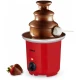 Tower Chocolate Fountain in Red – Three-Tier Hot Chocolate Fondue Maker