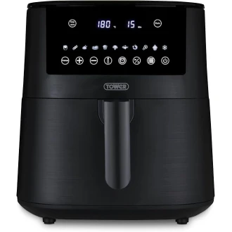 Tower Vortx 7.2L Digital Air Fryer with 11 Cooking Presets, 60 Minute Timer, 1650W, Black