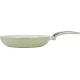 Swan Retro 5 Piece Aluminium Pan Set with Glass Lid, Non-Stick Ceramic Coating, Green
