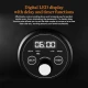 Good Food  GF16010 3.5L Digital Slow Cooker with 3 Heat Settings, Delay Function & Timer, Removable Aluminium Pot, Tempered Glass Lid, Black with Stainless Steel Accents
