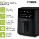 Tower Vortx 7.2L Digital Air Fryer with 11 Cooking Presets, 60 Minute Timer, 1650W, Black