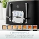 Swan Serenity 4 Slice Toaster with Matt Finish ,6 Browning Levels, Temperature Control, Reheat and Defrost Functions, 2100W, Black