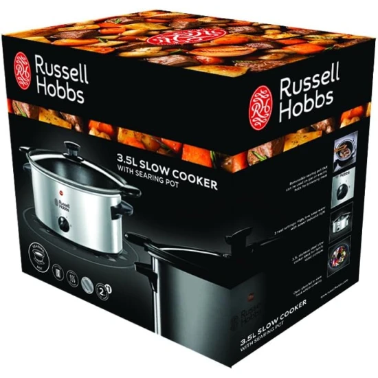 Shop quality Russell Hobbs 3.5L Stainless Steel Electric Slow Cooker, 160W in Kenya from vituzote.com Shop in-store or online and get countrywide delivery!