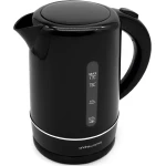 Andrew James Quick Boil Electric Kettle with Filter, Stylish Quiet Black Kettle with Rapid Boiling, (Black)