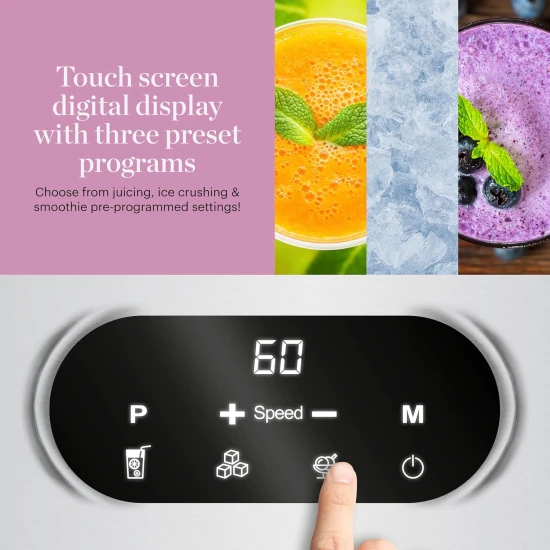 Shop quality Good Food Digital 1.5L Jug Blender with 5 Speed Settings, 3 Pre-set programs, Stainless Steel, 1200W in Kenya from vituzote.com Shop in-store or online and get countrywide delivery!