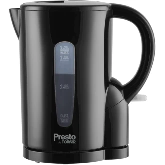 Tower Presto 1.7L Electric Kettle, Black
