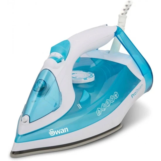 Shop quality Swan Steam Iron with Ceramic Soleplate, 2600W, White and Aqua in Kenya from vituzote.com Shop in-store or online and get countrywide delivery!