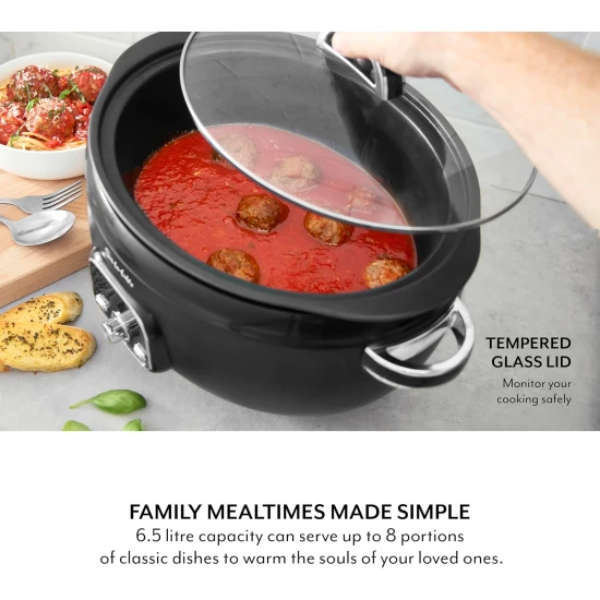Shop quality Sur La Table Core 6.5 Litre Digital Slow Cooker for Stews, Casseroles and Meat with Digital LED Screen, 320W, Black in Kenya from vituzote.com Shop in-store or online and get countrywide delivery!