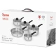 Shop quality Swan Townhouse 5 Piece Stainless Steel Cookware Set with Glass Lids, Suitable for All Hob Types in Kenya from vituzote.com Shop in-store or online and get countrywide delivery!