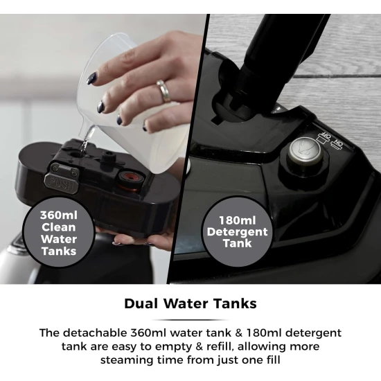 Shop quality Tower TSM12 Multi-Functional 12-in-1 Steam Mop with 12 Accessories, Black & Platinum in Kenya from vituzote.com Shop in-store or online and get countrywide delivery!