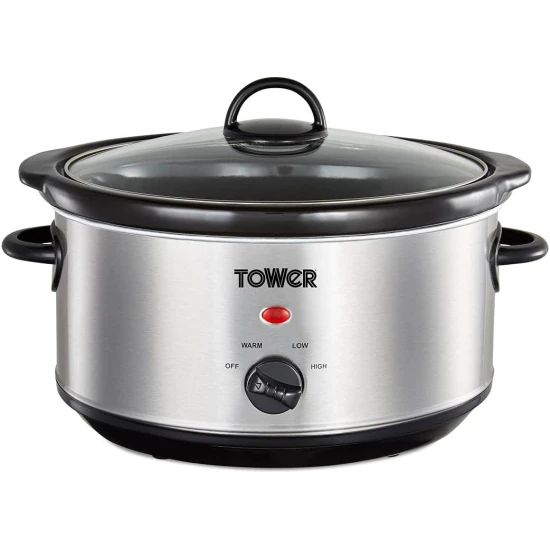 Shop quality Tower Slow Cooker with 3 Heat Settings and Removable Dishwasher Safe Pot, 3.5 Litre, Stainless Steel in Kenya from vituzote.com Shop in-store or online and get countrywide delivery!