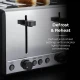 Shop quality Tower Sera 4 Slice Toaster with 6 Browning Levels, Removable Crumb Tray, Defrost/Reheat/Cancel Functions, 1800W, Black in Kenya from vituzote.com Shop in-store or online and get countrywide delivery!