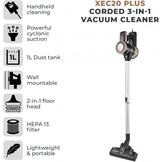 Shop quality Tower Pro Corded 3-in-1 Vacuum Cleaner with Cyclonic Suction, Black and Rose Gold in Kenya from vituzote.com Shop in-store or online and get countrywide delivery!