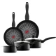 Shop quality Tower  SmartStart Forged 5 Piece Cookware Set with Easy Clean Aeroglide Non-Stick Coating, Black in Kenya from vituzote.com Shop in-store or online and get countrywide delivery!