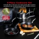 Shop quality Tower  SmartStart Forged 5 Piece Cookware Set with Easy Clean Aeroglide Non-Stick Coating, Black in Kenya from vituzote.com Shop in-store or online and get countrywide delivery!