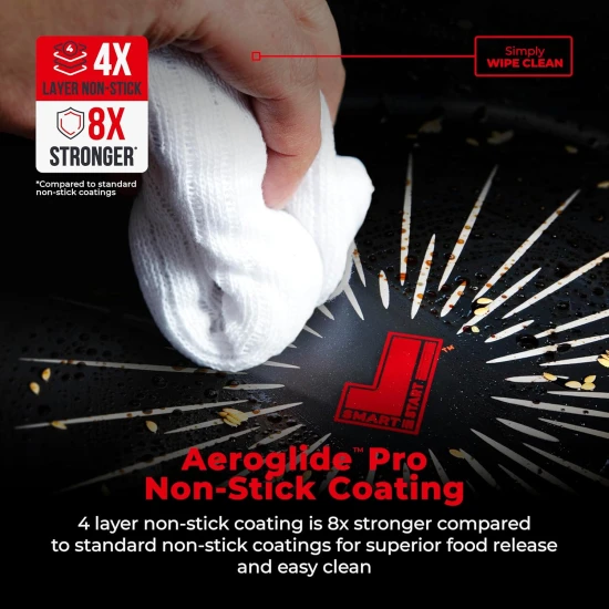 Shop quality Tower  SmartStart Forged 5 Piece Cookware Set with Easy Clean Aeroglide Non-Stick Coating, Black in Kenya from vituzote.com Shop in-store or online and get countrywide delivery!