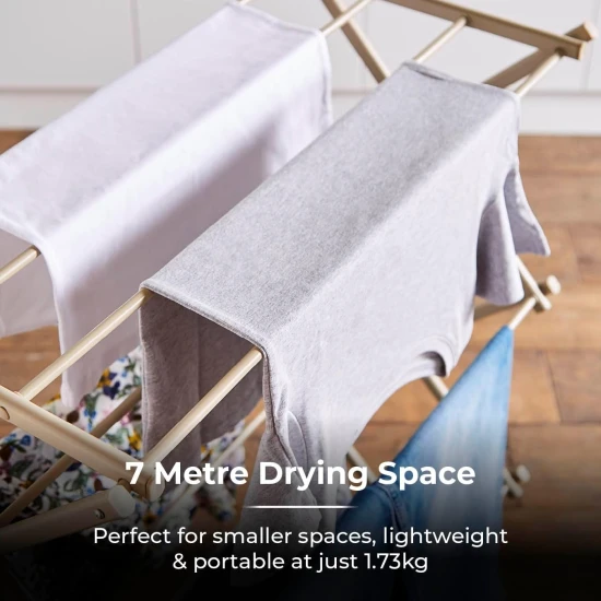 Shop quality Tower  3 Tier Compact Airer with 11 Drying Rods, Racks for Shoes, Weight Capacity 10kg, Latte in Kenya from vituzote.com Shop in-store or online and get countrywide delivery!