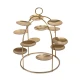 Artesà Brass Canape Serving Tree, 37.4 x 40cm