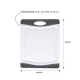 MasterClass Anti-Microbial Non-Slip Chopping Board, Small 25.4 x 20.3cm (8" x 10")