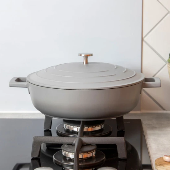 Shop quality Master Class Shallow 4 Litre Casserole Dish with Lid - Ombre Grey in Kenya from vituzote.com Shop in-store or online and get countrywide delivery!