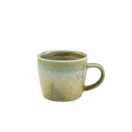 Neville Genware Terra Porcelain Matt Grey Espresso Cup, 90ml / 9cl/ 3oz