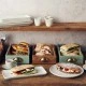 Neville Genware Antigo Stoneware Barley Narrow Rectangular Platter 27 x 12.5cm
