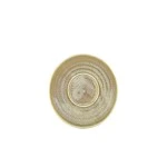 Neville Genware Terra Porcelain Matt Grey Saucer 11.5cm