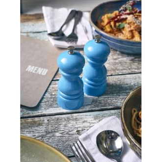 Neville Genware Salt Or Pepper Grinder Blue 12.7cm / 5" (H)