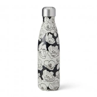 S'well Charcoal Bloom Bottle, 500ml