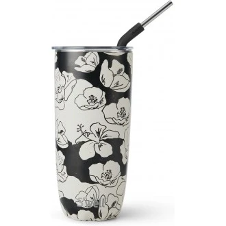S'well Charcoal Bloom Tumbler, 700ml