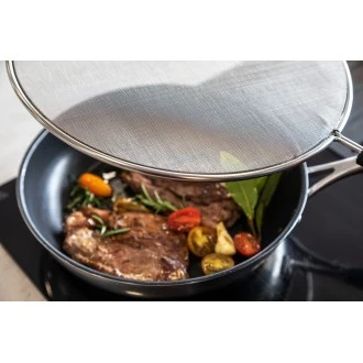 KitchenCraft Extra Large Wire Splatter Screen, 33cm