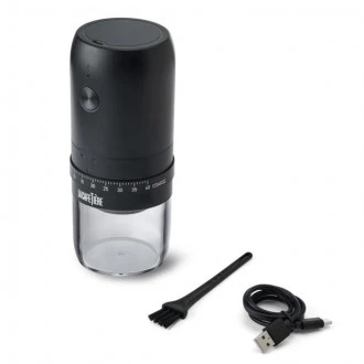 La Cafetière Electric USB & Cordless Ceramic Burr Coffee Grinder, 200ml