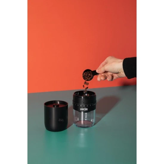 La Cafetière Electric USB & Cordless Ceramic Burr Coffee Grinder, 200ml