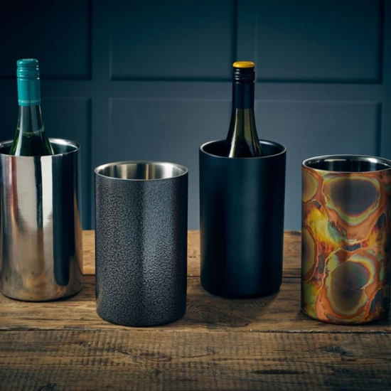Neville GenWare Hammered Silver Wine Cooler, 12 x 20cm (Dia x H), 003HS Shop quality Neville GenWare Hammered Silver Wine Cooler, 12 x 20cm (Dia x H) in Kenya from vituzote.com Shop in-store or online and get countrywide delivery!