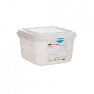 Neville Genware Storage Container 1/6 100mm Deep 1.7L 17.6 x 16.2 x 10cm (L x W x H)