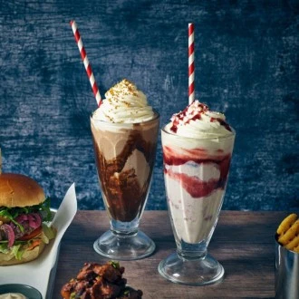 Neville Genware Knickerbocker Glory Glass, 34cl/ 340ml