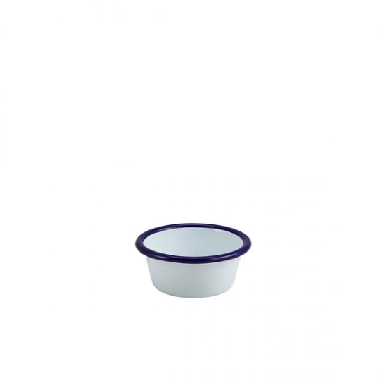 Shop quality Neville Genware Enamel Ramekin White with Blue Rim 8cm Dia 90ml/ 3.2oz in Kenya from vituzote.com Shop in-store or online and get countrywide delivery!