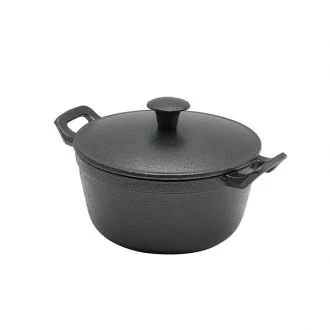 Neville Genware Cast Iron Casserole Dish 13.5 x 6.6cm  (L x Dia x H) ,66cl/23.25oz