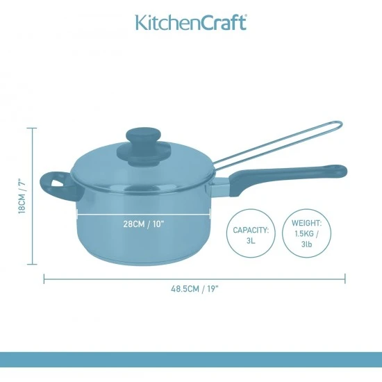 Kitchen Craft Stainless Steel Large Chips Fryer and Basket, KCCHIPLRG Shop quality Kitchen Craft Stainless Steel Large Chips Fryer and Basket in Kenya from vituzote.com Shop in-store or online and get countrywide delivery!