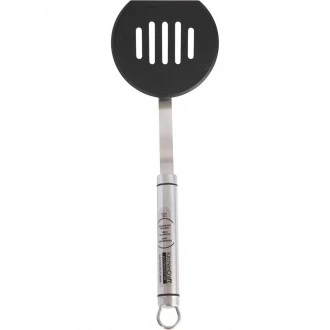 Kitchen Craft Oval Handled Stainless Steel Non-Stick Half Round Turner