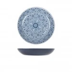 Neville Genware Blue Marrakesh Melamine Bowl, 1.8L/63.4oz